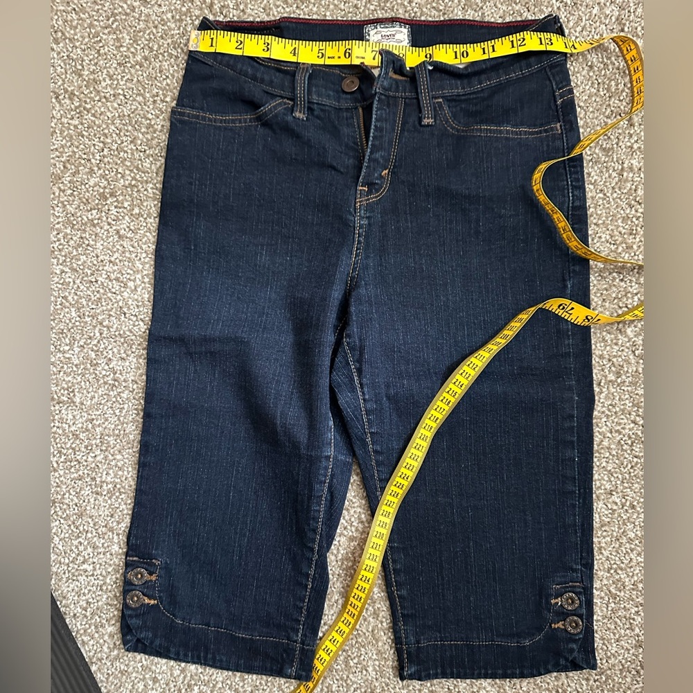 Levi's Denim 512 Capris